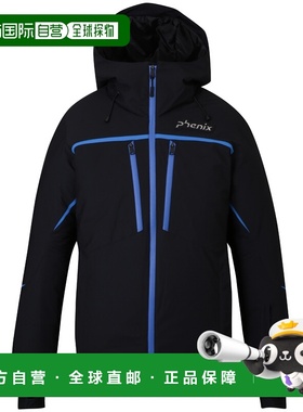 PHENIX 男士运动服 ESM24OT14BLACK AW2024 蓝色 SHAPE CUT JACKE