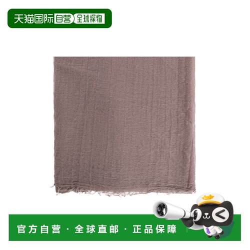 RICK OWENS 女士围巾 RP02F5465SCAR23 AW2026 灰色