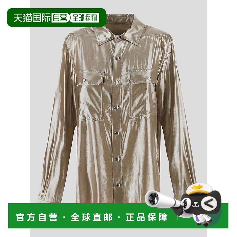 RICK OWENS 女士衬衫 RP01B4240MH98 SS2022 白色 Rick Owens sil