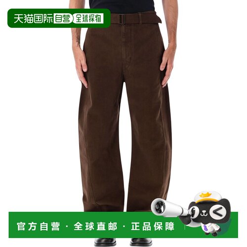 LEMAIRE 男士休闲裤 26APA326LD1077BR512 AW2026阔腿裤