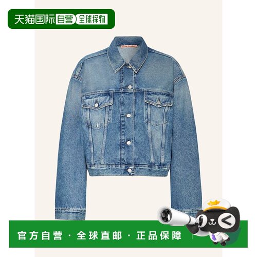 ACNE STUDIOS 女士夹克 100165386117000 CO 蓝色 Denim jacket