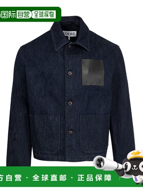 LOEWE 男士夹克 H526Y50X235380 SS2025 蓝色