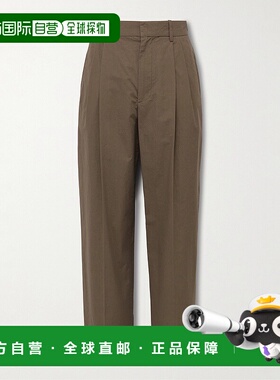 1h可退 潮奢 The Row 男士 Silas长裤 909W2517 brown棕色 舒适时