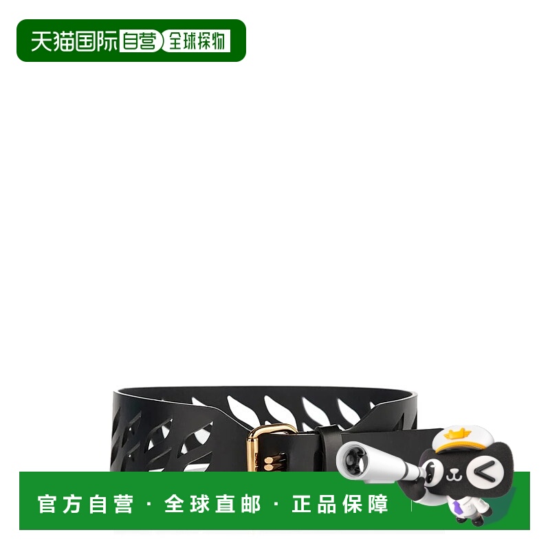 1h可退 ETRO 女士腰带 WP3B0006AU029N0000 SS2024 黑色 镂空腰带