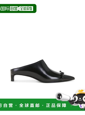 1h可退 潮奢 Jil Sander 吉尔 桑达 女士 蝴蝶结凉拖 J16WX0002P7