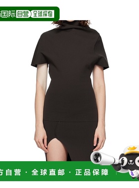 RICK OWENS 女士连衣裙 RP02E4693KST04 AW2025 黑色