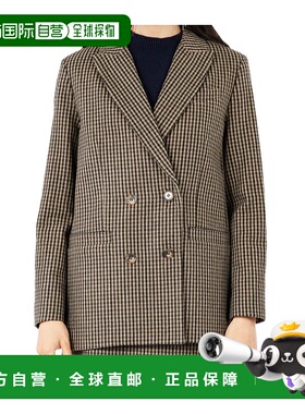 A.P.C. 女士西服 WOASPF03212CAA AW2025 棕色 双排扣西装外套