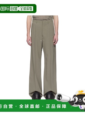 RICK OWENS 男士休闲裤 RU01E5353WLP34 SS2025 灰色