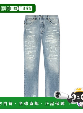 1h可退 AMIRI 男士牛仔裤 AMDNGH10700570 SS2025 蓝色 Jeans wit