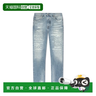 1h可退 AMIRI 男士牛仔裤 AMDNGH10700570 SS2025 蓝色 Jeans wit