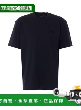 Y-3 男士T恤 KQ9783BLACK SS2026 黑色 REG SS TEE