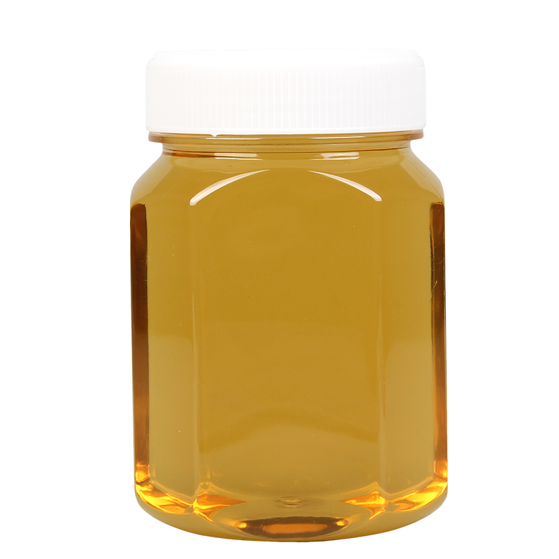 蜂蜜瓶塑料空瓶帶內(nèi)蓋食品級(jí)高檔加厚透明一斤辣椒醬秋梨膏專(zhuān)用瓶
