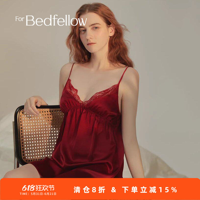 真丝吊带裙性感Forbedfellow