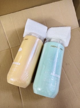 正品MONAILING洗护二件套 控油蓬松去屑洗发膏 蚕丝护发发膜480ml