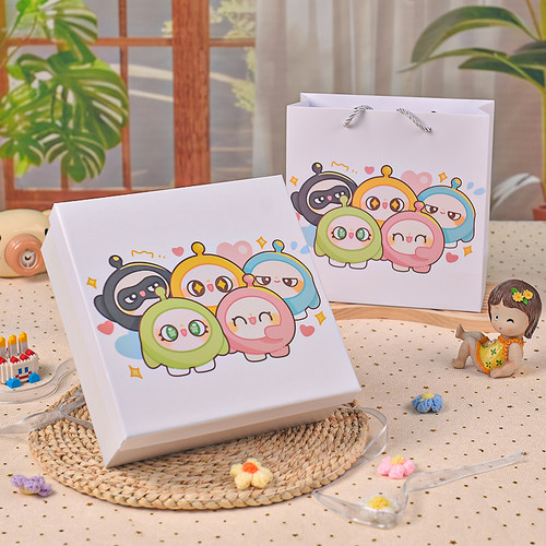 儿童节蛋仔派对礼物盒空盒生日礼品盒女生孩男玩具零食礼品包装盒