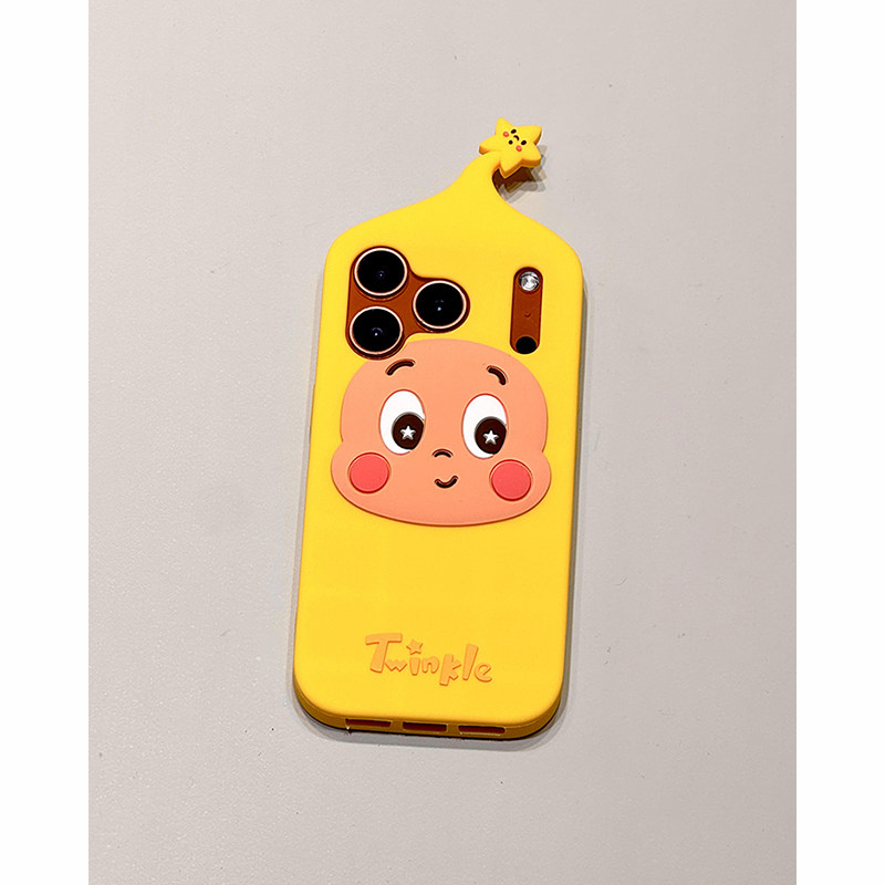 欧略 软萌可爱立体星星人适用苹果17promax手机壳15新款iPhone16硅胶软壳14超好看13防摔保护套17pro卡通女款,3C数码配件,手机保护套/壳,淘宝优惠券,粉丝福利购,淘宝优惠卷