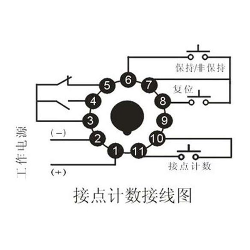 DH48J-A -11 HD48J 多功能计数器 停电记忆 质量可靠 配件齐全