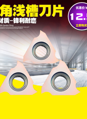 数控刀片立装槽刀片TGoF32R100GBA43R合金卡簧槽刀头浅槽槽刀片