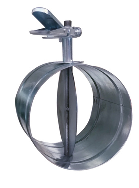 手动调节阀圆形管道蝶阀风门防火阀300烟道 风管电动阀门除尘风阀