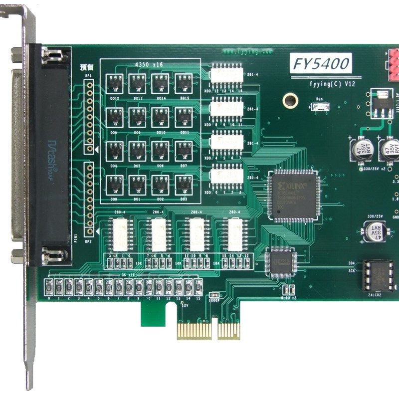 FY5400 PCIe 总线 隔离开关量/数字量/IO控制卡 16输入 16输出,搬运/仓储/物流设备,机械式停车设备（立体停车库）,淘宝优惠券,粉丝福利购,淘宝优惠卷