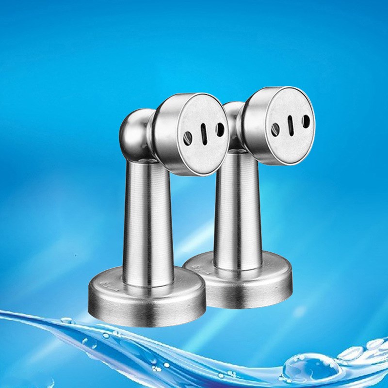 室内卧室防撞强磁非免打孔门吸顶挡碰卫生间不锈T钢墙地吸两用加