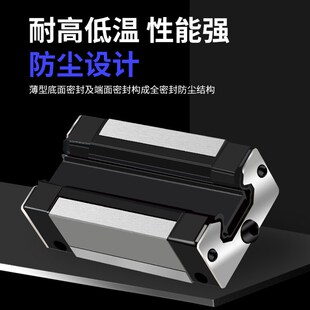 T-WIN台稳滑块直线导轨LHW25CA/LHH20线性方轨滑台木工雕刻机滑块