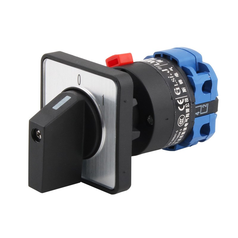 LW26-20C02/1OMqI 单孔万能转换开关二档220V电源切断急停启动2