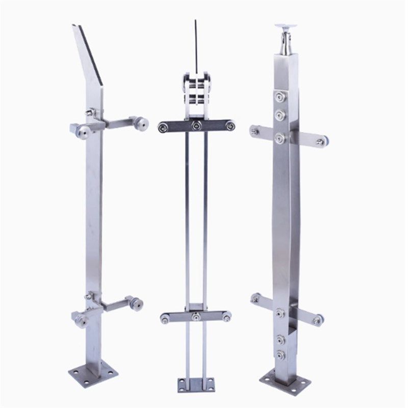 不锈钢立柱304楼梯立柱玻璃栏杆工程立柱 家用玻璃栏杆商场立柱,全屋定制,楼梯扶手,淘宝优惠券,粉丝福利购,淘宝优惠卷