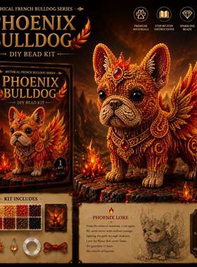 Mythical Fren Bulldog  Be Kit串珠斗牛犬套装