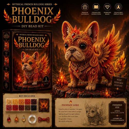 Mythical Fren Bulldog  Be Kit串珠斗牛犬套装