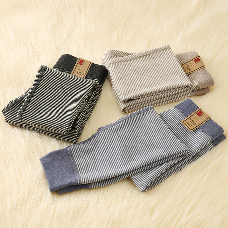 儿童德绒c保暖裤秋冬男童加厚秋裤女童加绒线裤宝宝内穿热能裤条