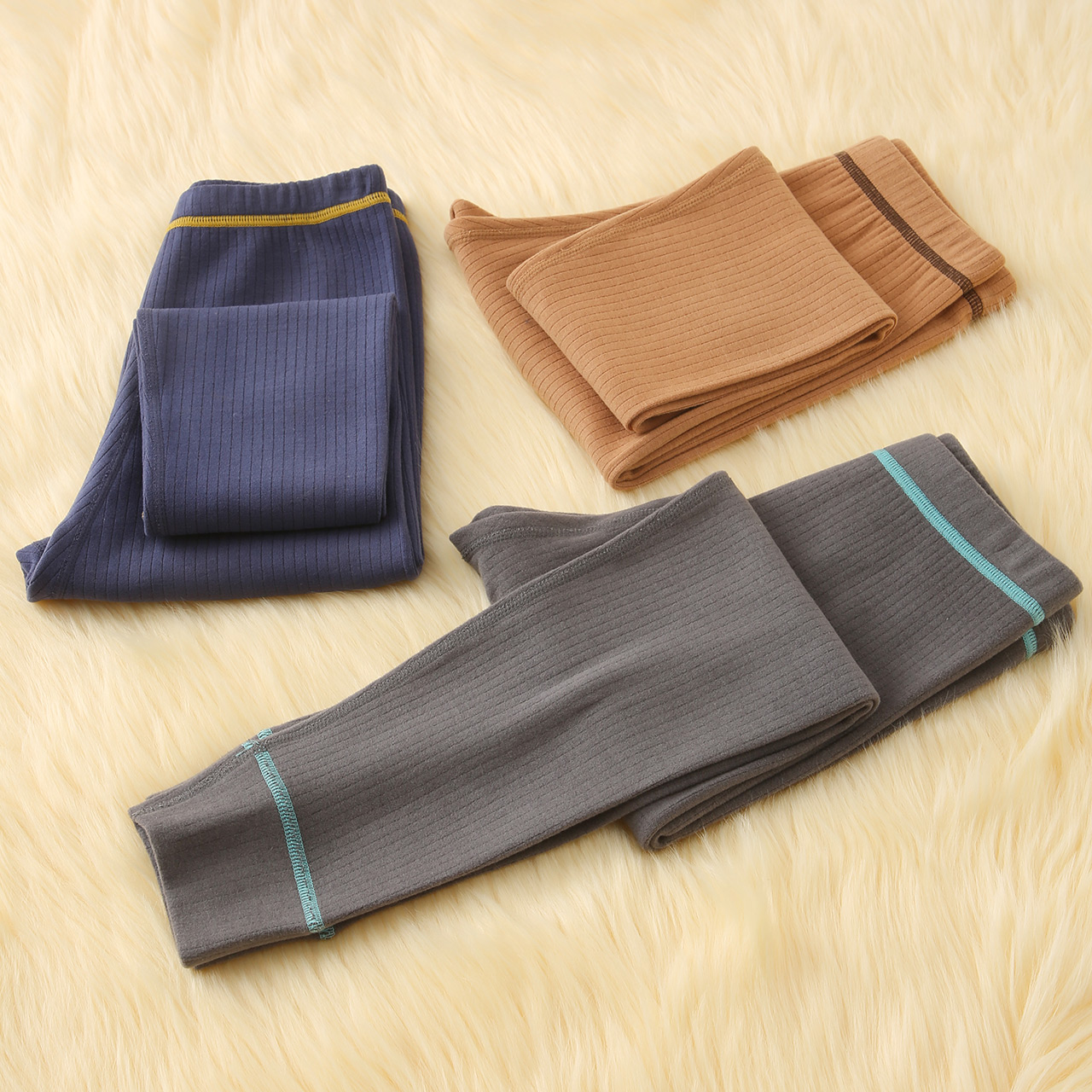 嘟比小马膨体德绒保暖裤