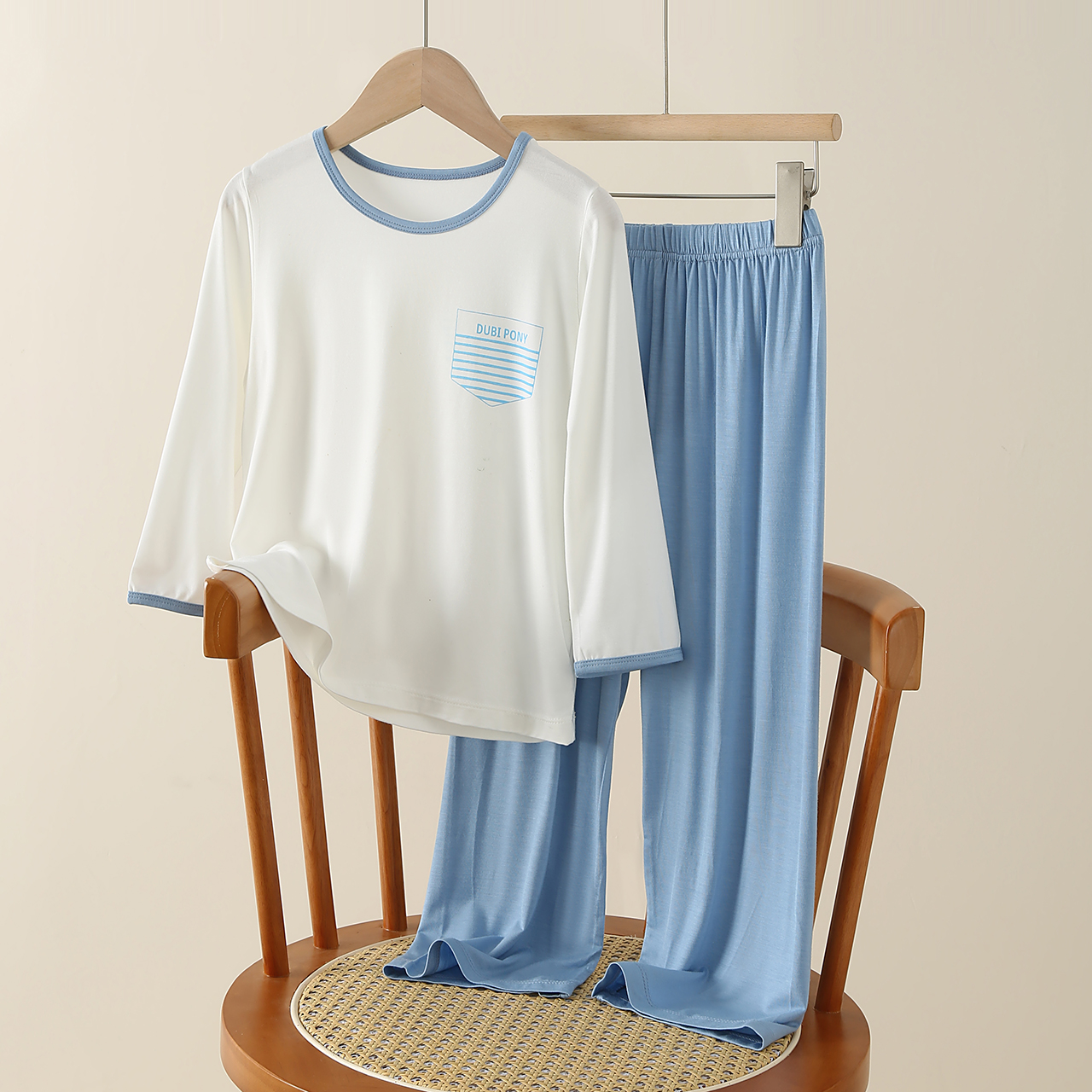 儿童薄款睡衣家居服套装
