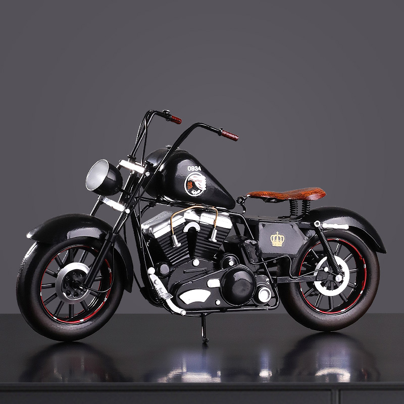 铁艺模型复古客厅装饰摆件创意