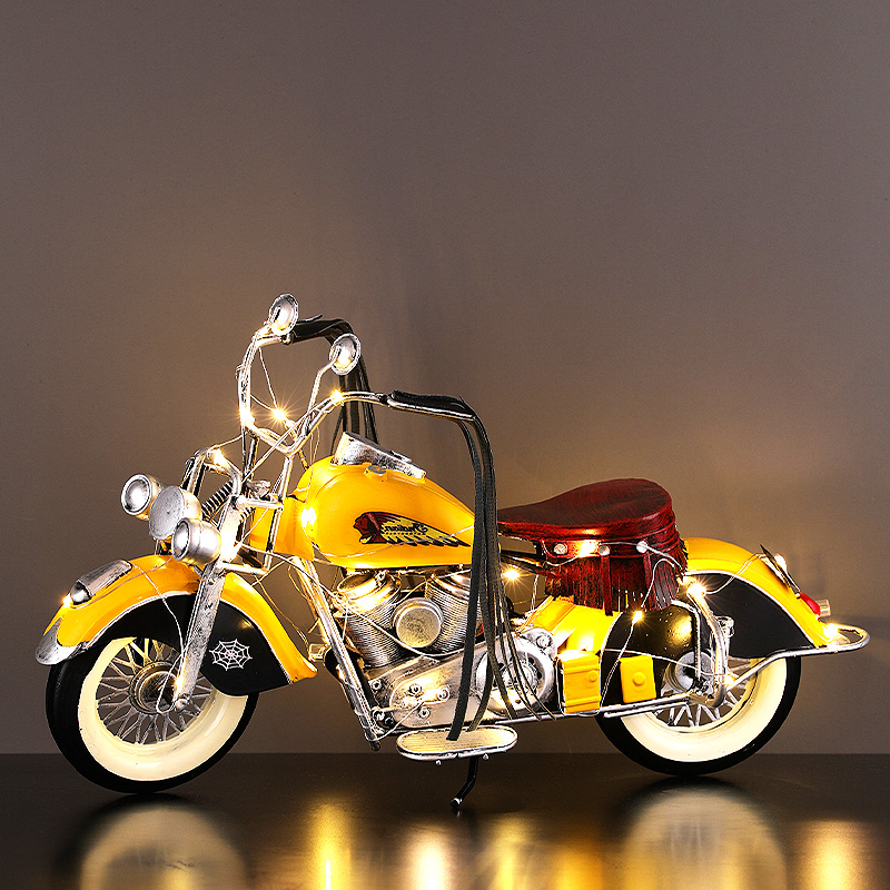 铁艺模型复古客厅装饰品摆件创意