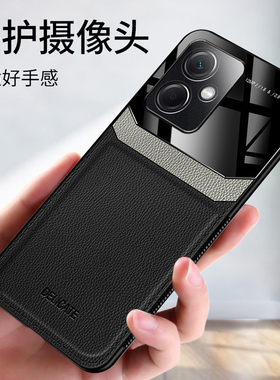 适用vivoy78+手机壳V2271A保护套皮纹磨砂外壳y78plus全包镜头防摔Y78+曲屏新款商务viv0硅胶软皮质防滑男女