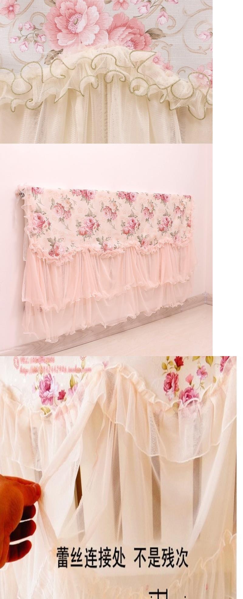 Mới khăn vải ren không vải bảo vệ che hộ gia đình rèm che tản nhiệt tất cả các gói trang trí 2019 bìa - Bảo vệ bụi áo trùm vệ sinh máy lạnh
