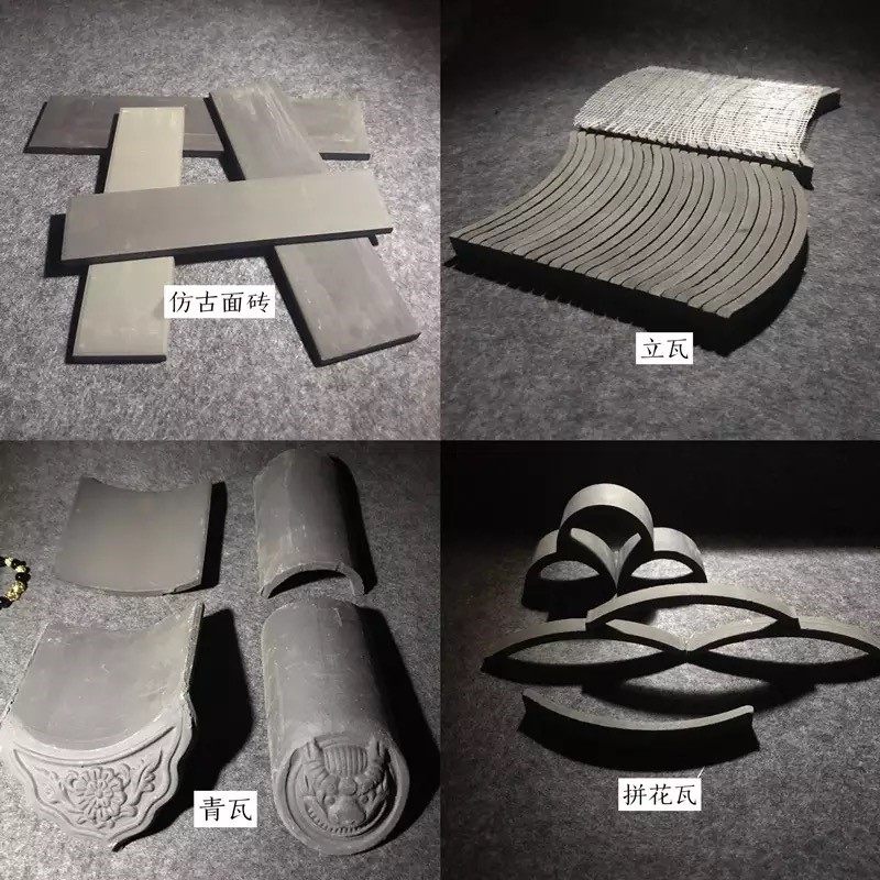 仿古外墙砖贴面砖小青瓷砖小条砖青砖古建小青砖青灰色砖条贴片