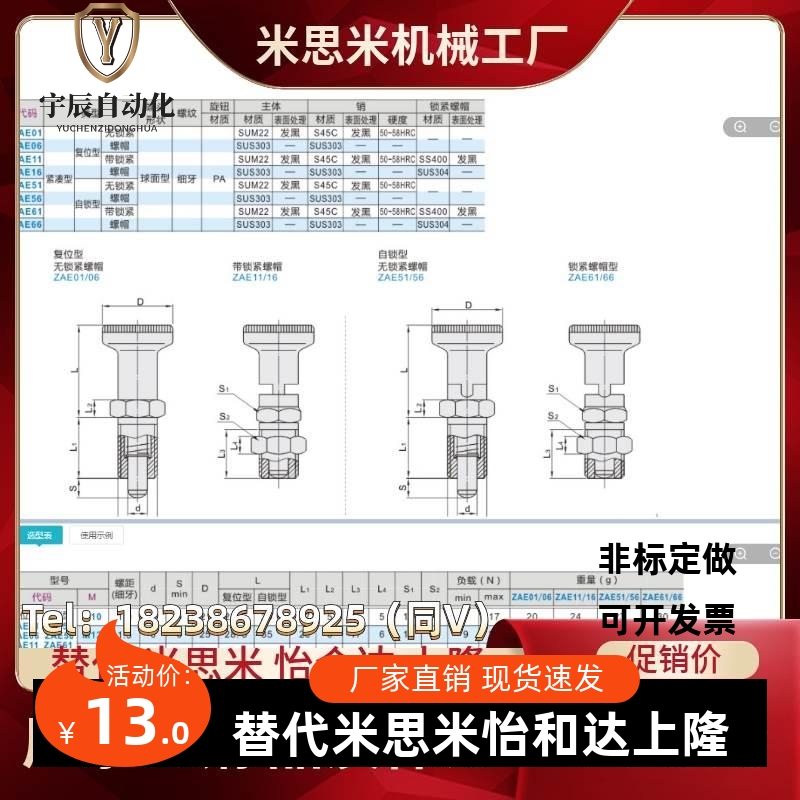 ZAE6-M10/51-M12/56-EQFM6/611-66分度销am5z2/011/02/11/12/42/3