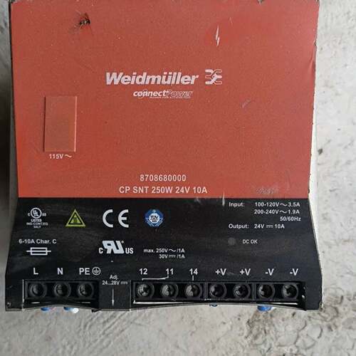 可议价Weidmuller 电源 CP SNT 250W