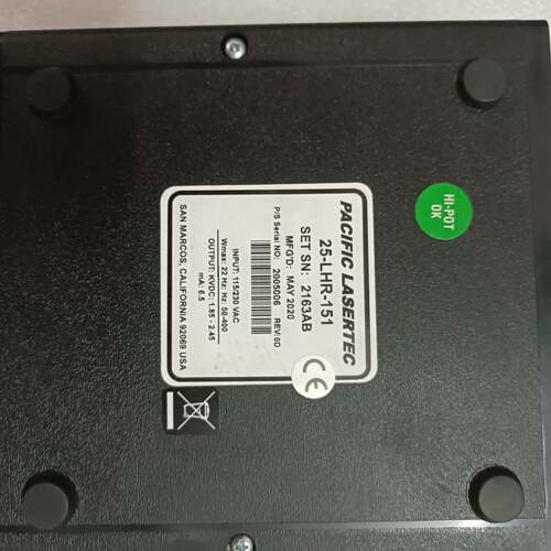 可维修Pacific Lasertec 激光电源 25-LHR-1议价