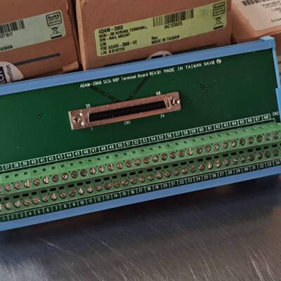 可维修ADAM-3968 SCSI 68P终端板，接线端子，