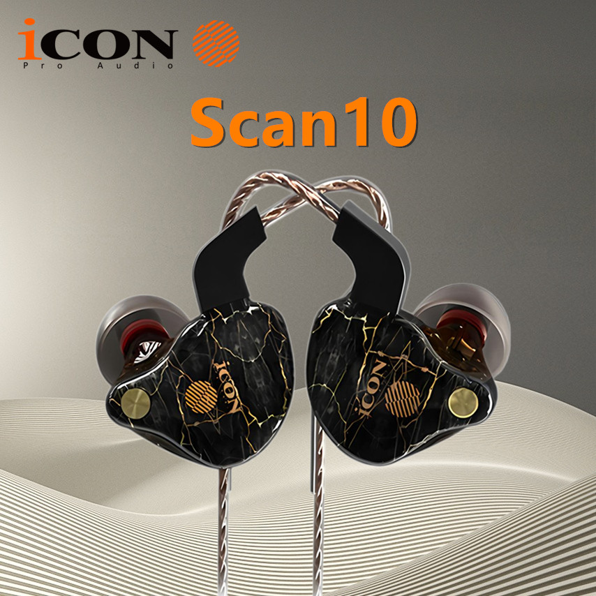 ICONScan10直播监听入耳耳机