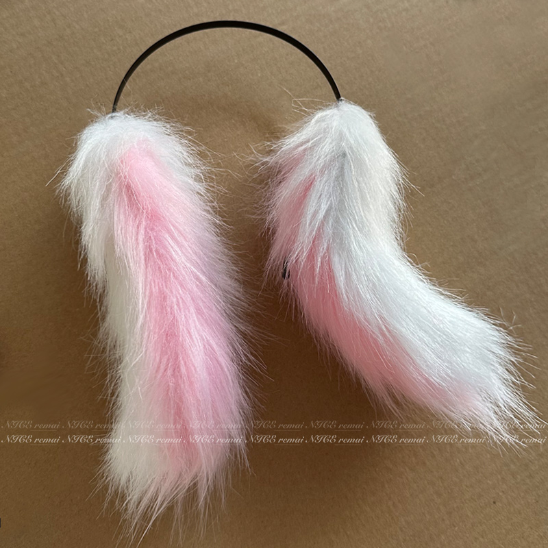 可爱萌宅垂耳兔发箍乐园卡通拍照