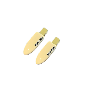 一对高级感发夹少女侧边无痕醋酸边夹新款高端前额刘海夹夹子头饰