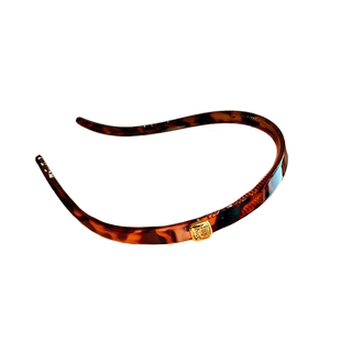 赵露思同款松弛感玳瑁眼镜发箍女2025新款洗脸发卡头箍高级感发饰