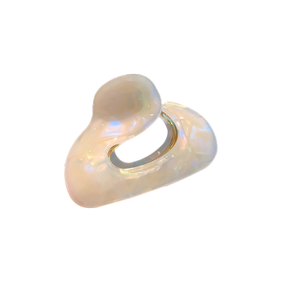 韩国France半扎发夹女蝴蝶结中小抓夹女醋酸2024新款高级感鲨鱼夹