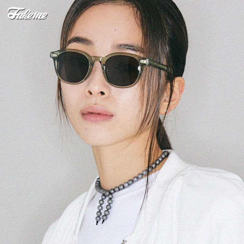 Fakeme防紫外线渐进片墨镜