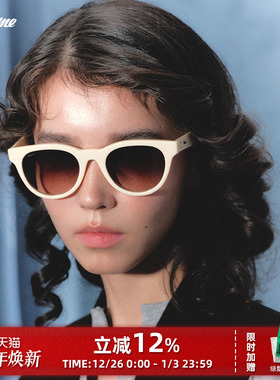 【】Fakeme 质感猫眼板材墨镜防紫外线女 Lowry2022