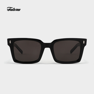 loG 韩轻奢板材方框太阳镜墨镜显瘦方框中性ins Fakeme 刘宪华同款